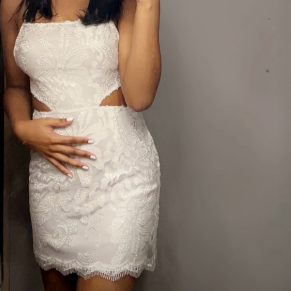 White Lucy in the Sky dress